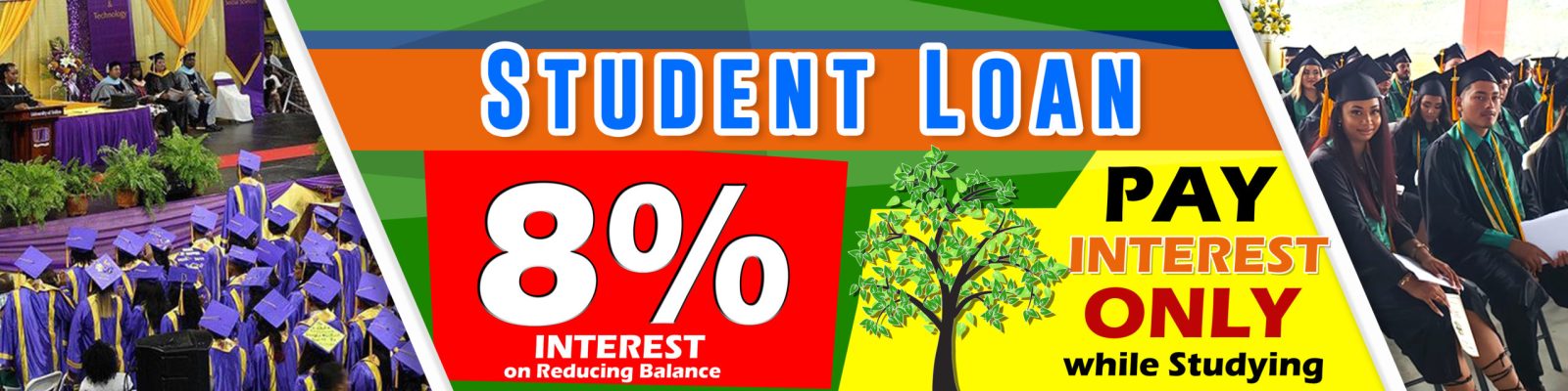 Student loan banner